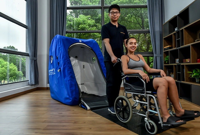 sitting  hyperbaric chamber home unit
