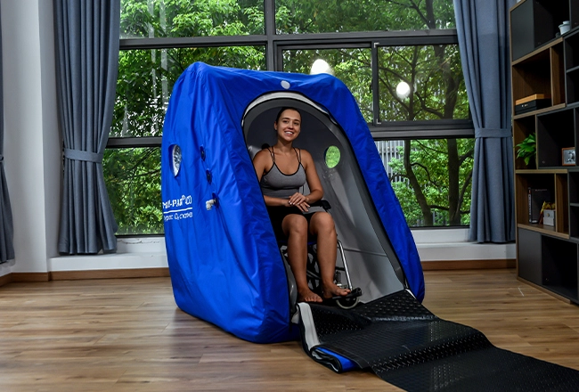 soft sitting hyperbaric chamber for home unit
